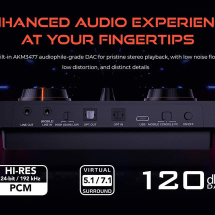 Carte son externe Creative x Sound Blaster GC7 (7.1)