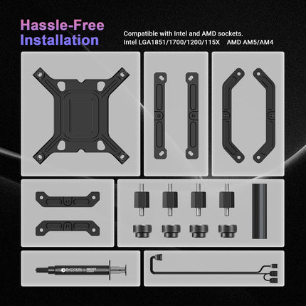 AIO Watercooling ID Cooling x FX 360 Infinite ARGB (360mm)