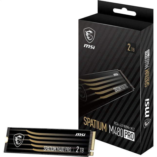 SSD MSI x Spatium M480 Pro PCIe 4.0 NVMe M.2 2TB