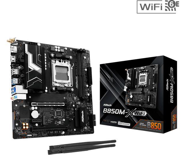 Carte mère Asrock x B850M-X Wifi